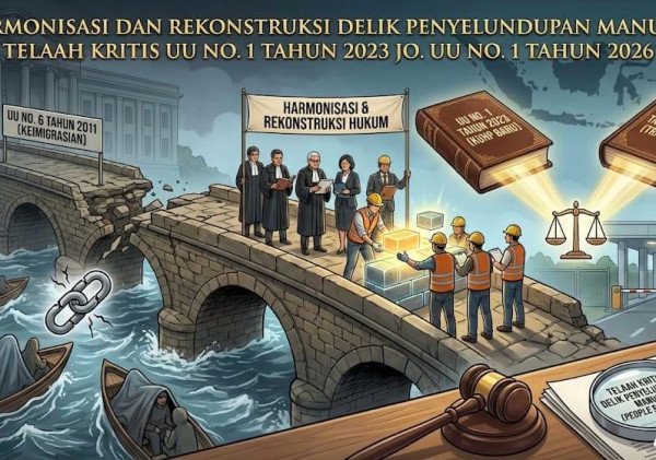 Harmonisasi dan Rekonstruksi Delik Penyelundupan Manusia: Telaah Kritis UU NO. 1 TAHUN 2023 JO. UU NO. 1 TAHUN 2026