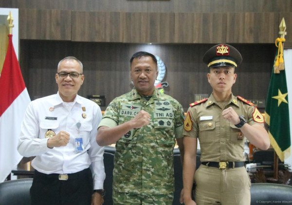 Kakanwil Kemenkum Banten dan Danrem 064/Maulana Yusuf Perkuat Sinergi dan Kolaborasi