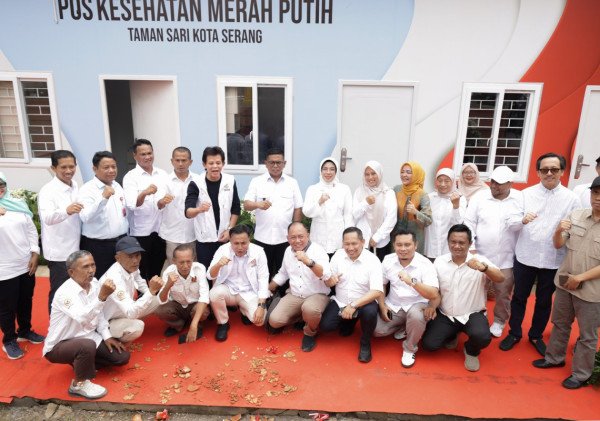Gubernur Banten Resmikan Pos Kesehatan Merah Putih, Akses Kesehatan Lebih Dekat dengan Masyarakat