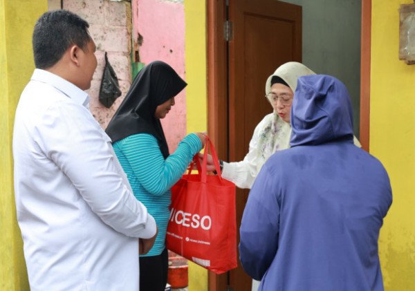 Wabup Tangerang Tinjau Renovasi RTLH di Sukabakti