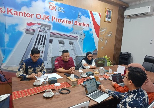Kanwil Kemenkumham Banten dan OJK Banten Bahas Pembentukan Satgas Pengawas Fidusia