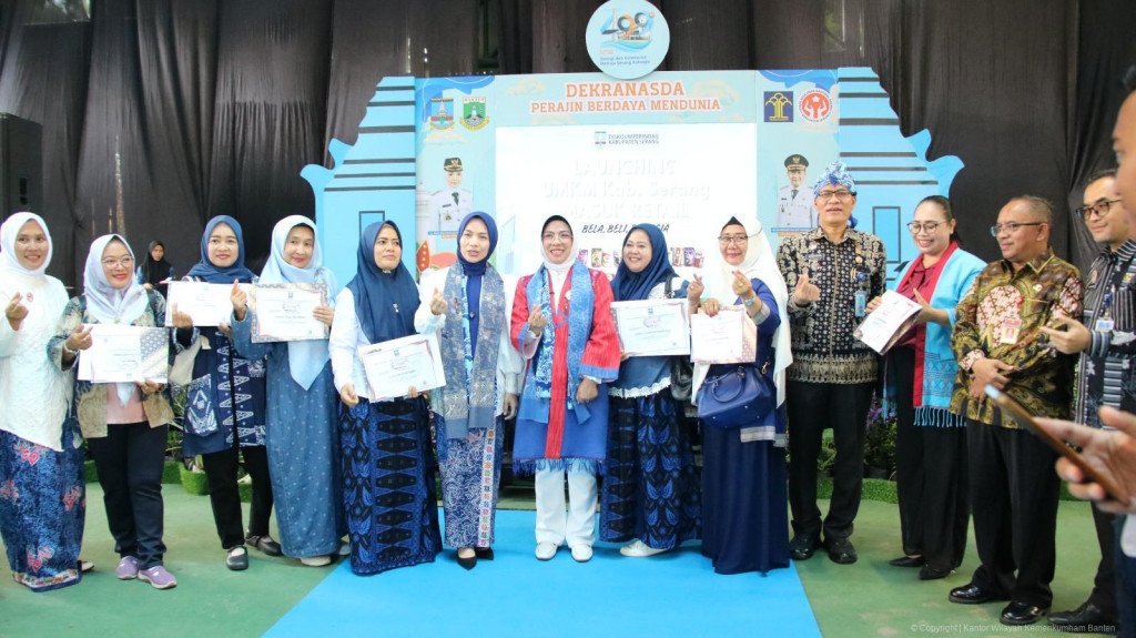 Kanwil Kemenkumham Banten Dukung Pengembangan Ekonomi Kreatif dan Pelindungan HAKI di Kabupaten Serang