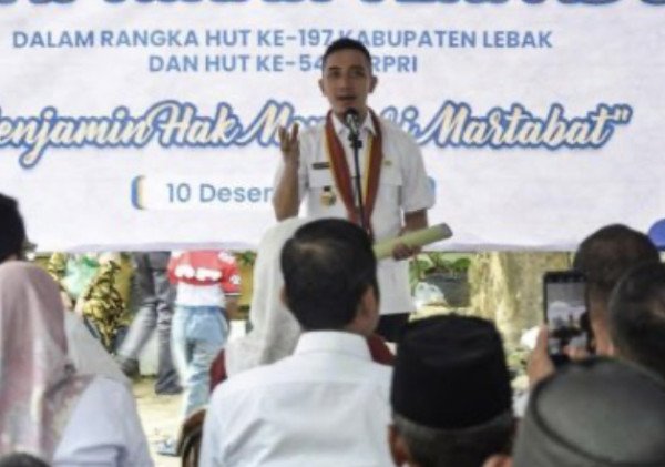 Bupati Lebak Buka Sidang Isbat Nikah dalam Rangka Hari Jadi ke-197 Kabupaten Lebak