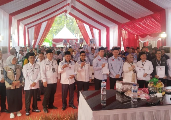 Pilkada 2024: KPU Kota Serang Umumkan Nomor Urut Pasangan Calon Wali Kota dan Wakil Wali Kota